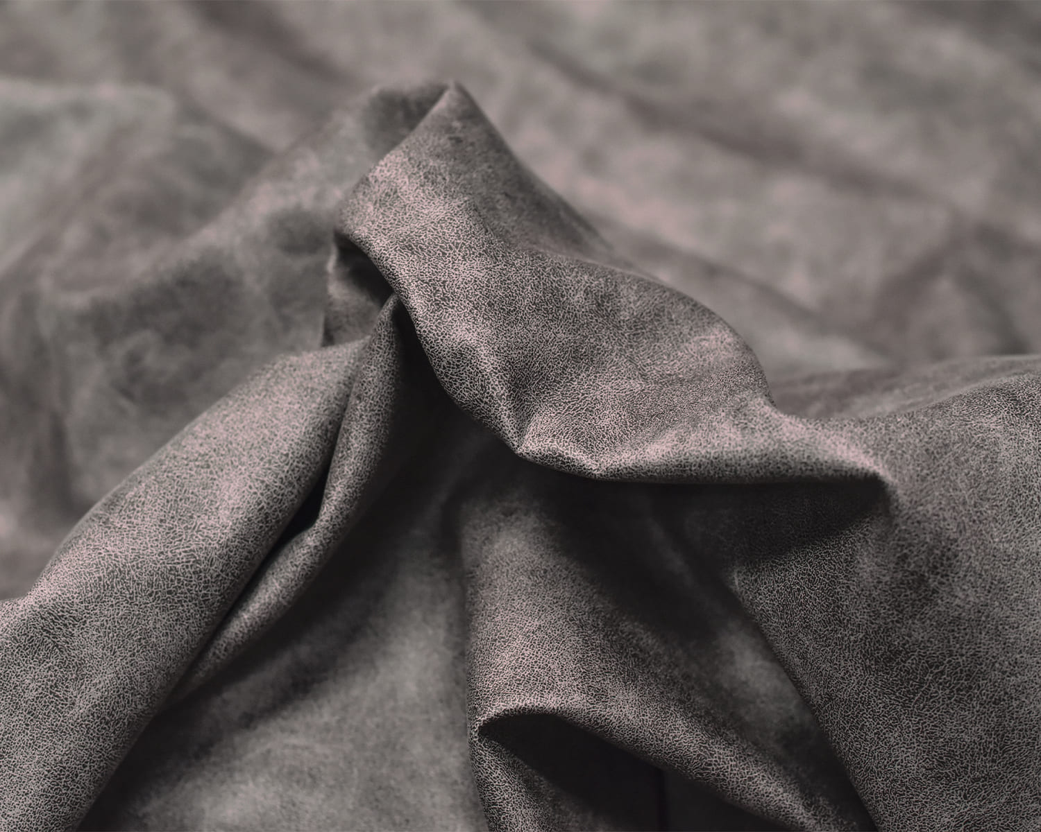 Most trending color is grey color in suede sofa fabric in texture design :  Mintblues